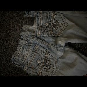 MENS ROCK REVIVAL JEANS